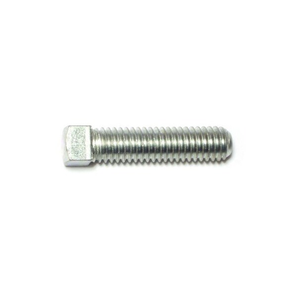 Midwest Fastener 3/8"-16 x 1-1/2" Steel Coarse Thread Square Head Set Screws 6PK 60593 - main